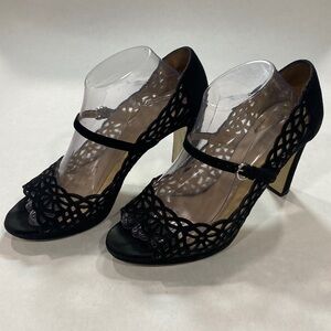 Marvin K made in Italy lace suede‎ leather shoes
